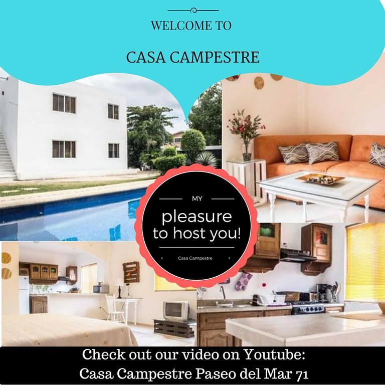 Casa Campestre Apartment Cancun Exterior photo