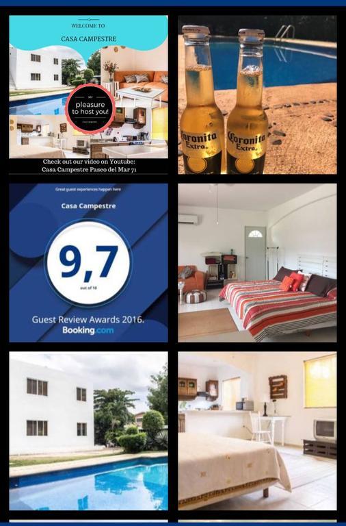 Casa Campestre Apartment Cancun Exterior photo